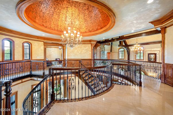 Chandelier, Interior, Recessed Lighting
