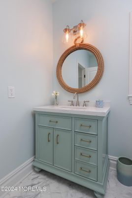 Bathroom, Dual Sink Vanities, Interior, Marble
