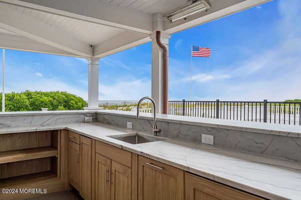 Interior, Kitchen, Marble Walls