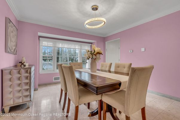 Dining room, Interior, Pendant Lights