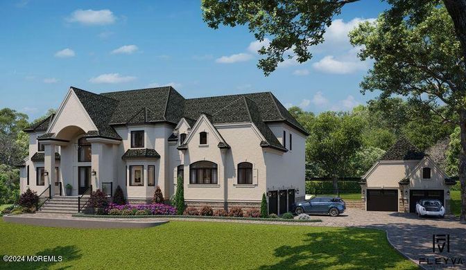 Detached Garage, Exterior, Facade, French Provincial