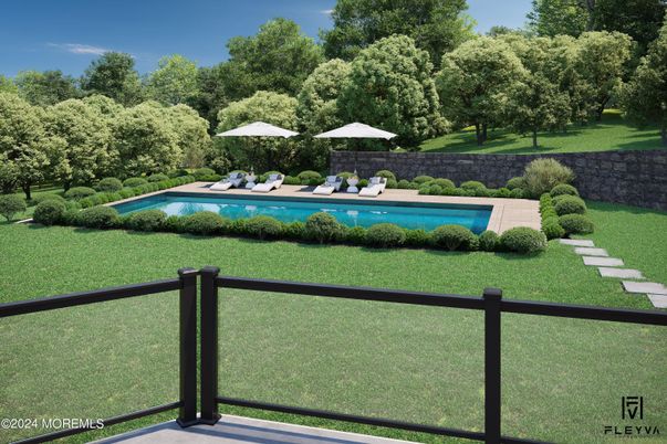 Backyard, Exterior, Pool
