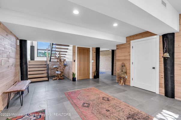 Interior, Recessed Lighting, Wooden Walls