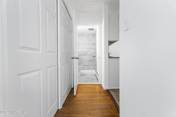 Interior, Stone Walls, Wood Texture Flooring