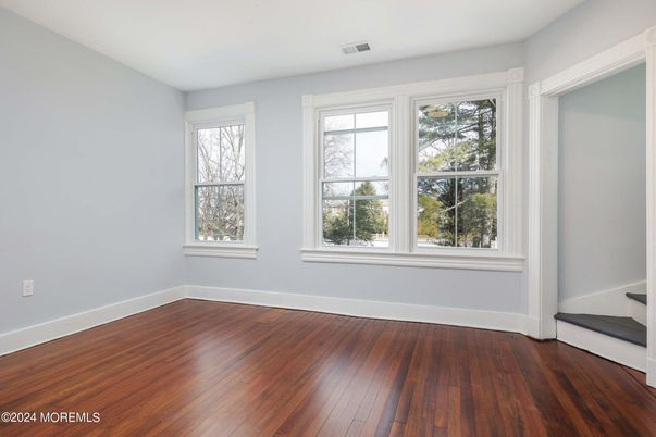 Empty room, Interior, Wood Texture Flooring
