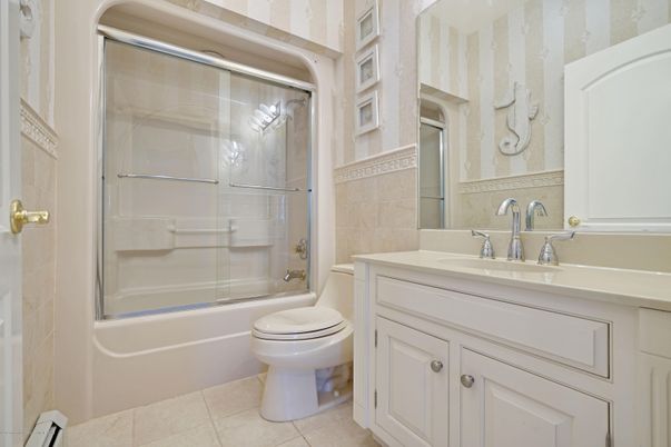 Bathroom, Glass Shower, Interior