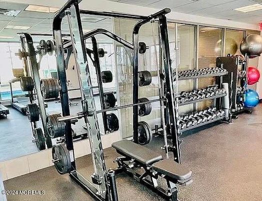 Fitness Equipment, Gym, Interior