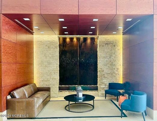 Interior, Recessed Lighting, Stone Walls