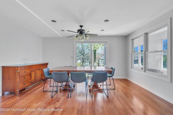 Dining room, Interior, Wood Texture Flooring