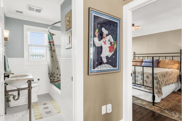Bathroom, Bedroom, Interior, Wood Texture Flooring
