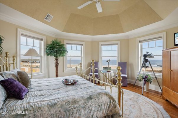 Bedroom, Interior, Water, Wood Texture Flooring