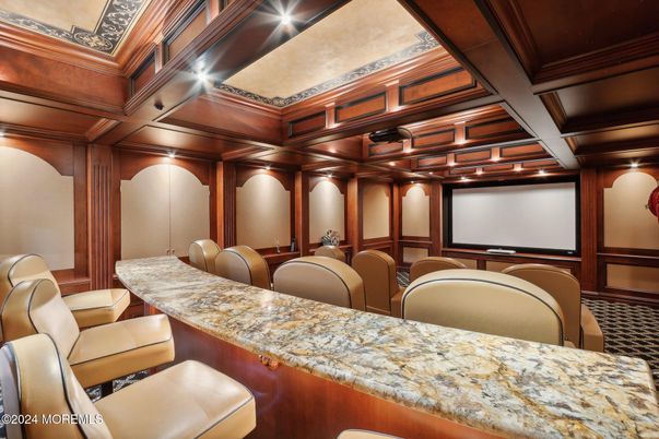 Interior, Projection Screen, Theatre Room