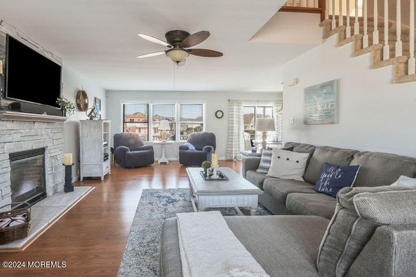 Fireplace, Interior, Living room, Wood Texture Flooring