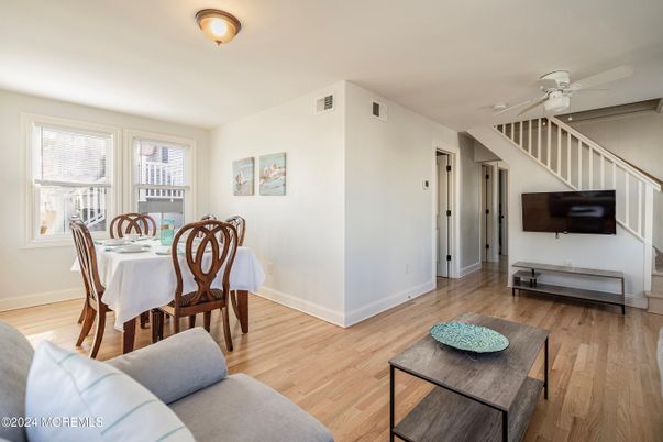 Dining room, Interior, Wood Texture Flooring