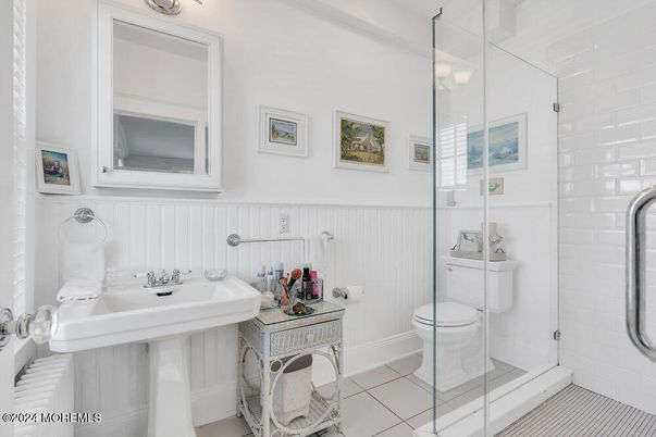 Bathroom, Glass Shower, Interior