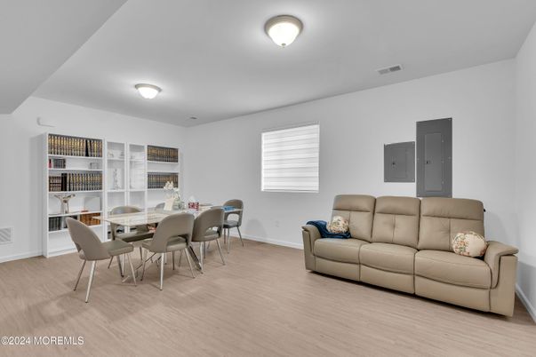 Dining room, Interior, Wood Texture Flooring