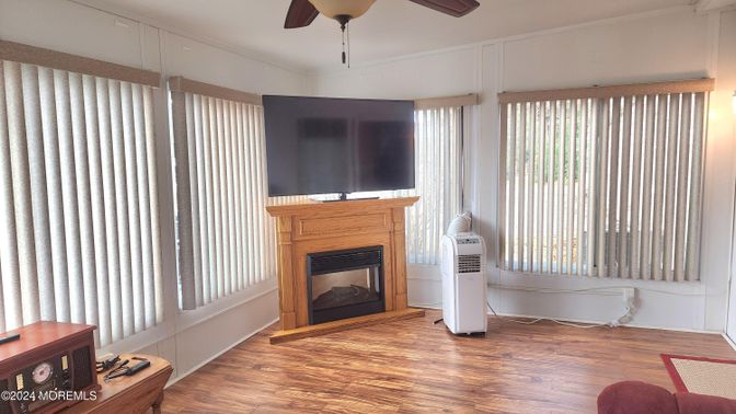 Fireplace, Interior, Wood Texture Flooring
