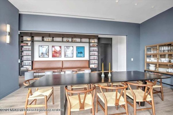 Dining room, Interior, Wood Texture Flooring