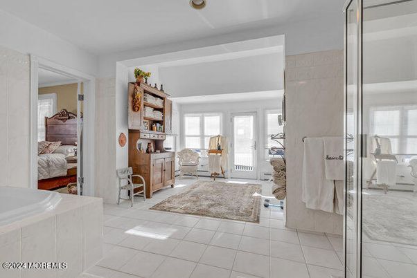 Bathroom, Bedroom, Glass Shower, Interior