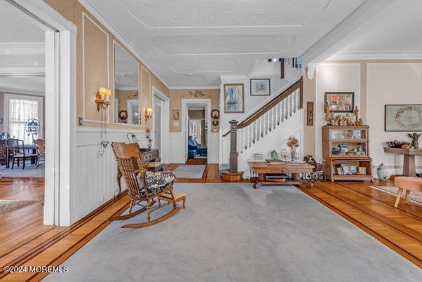 Dining room, Interior, Wood Texture Flooring
