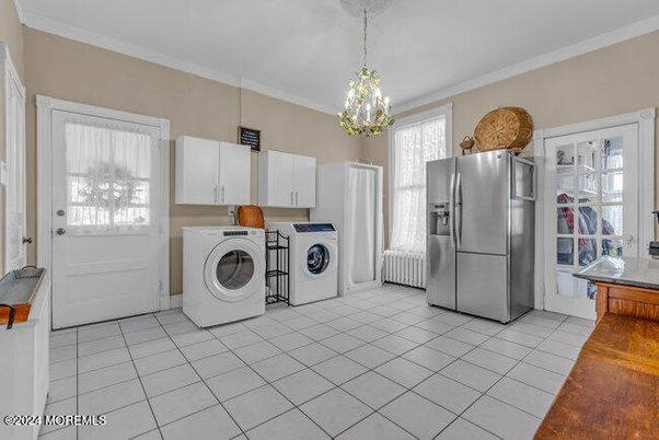 Interior, Kitchen, Pendant Lights, Washer