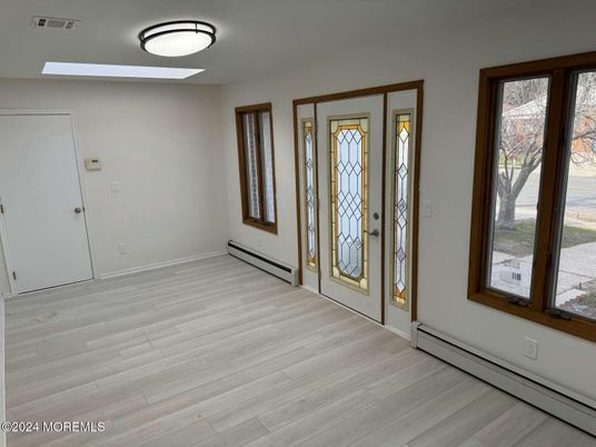 Empty room, Interior, Wood Texture Flooring