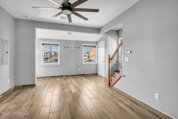 Empty room, Interior, Wood Texture Flooring