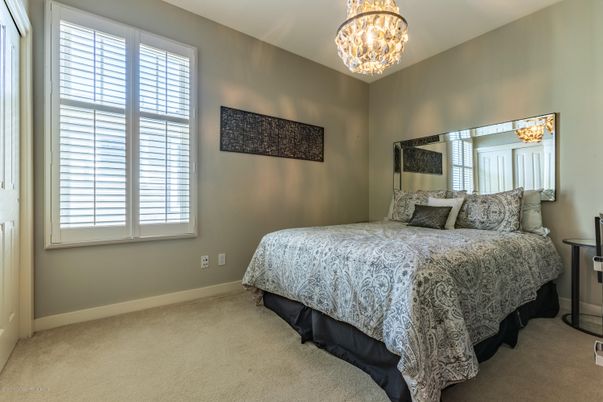 Bedroom, Chandelier, Interior