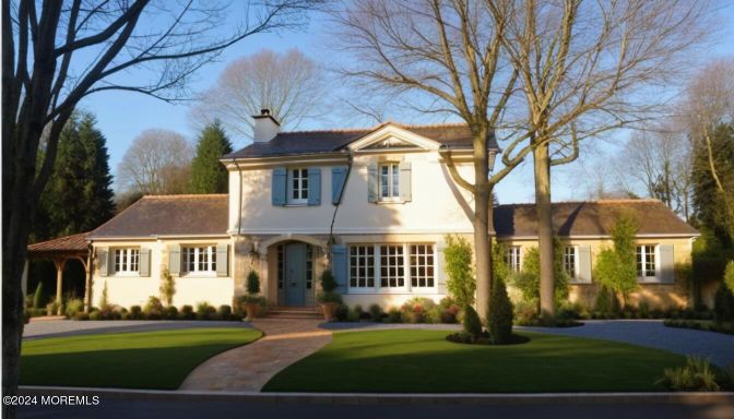 Exterior, Facade, French Provincial