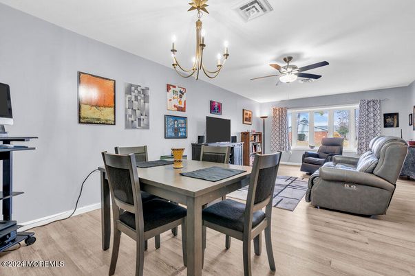 Chandelier, Dining room, Interior, Living room, Wood Texture Flooring