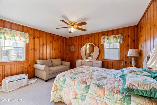 Bedroom, Interior, Wooden Walls