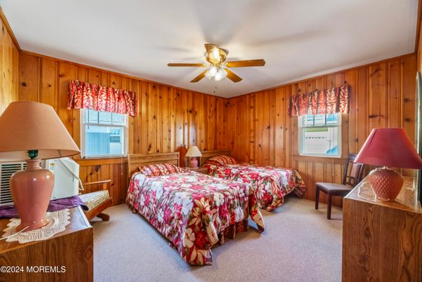 Bedroom, Interior, Wooden Walls
