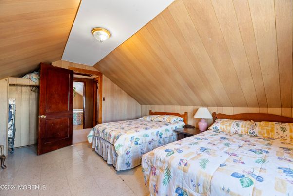 Bedroom, Interior, Wooden Ceilings, Wooden Walls