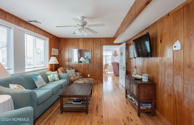 Interior, Living room, Wood Texture Flooring, Wooden Walls