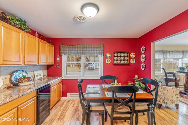 Dining room, Interior, Wood Texture Flooring