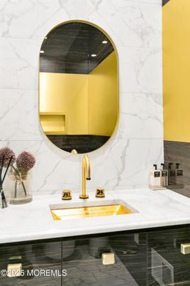 Bathroom, Interior, Marble Walls