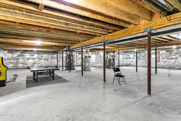 Game Room, Interior, Wooden Beams