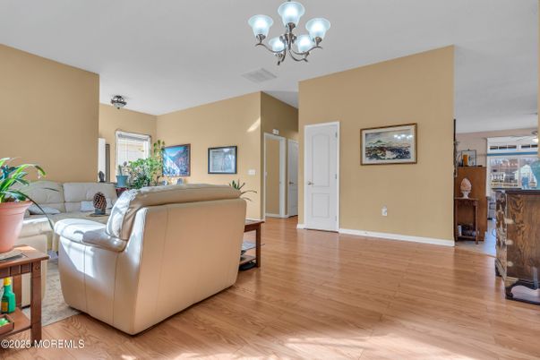 Chandelier, Interior, Living room, Wood Texture Flooring