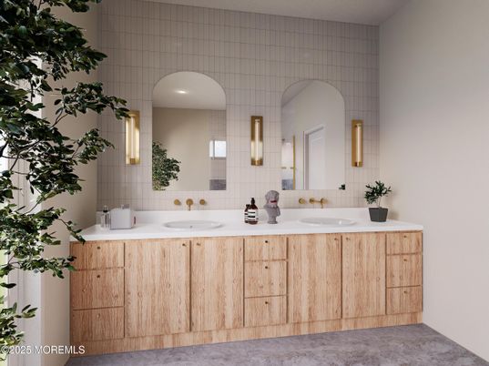 Bathroom, Dual Sink Vanities, Interior