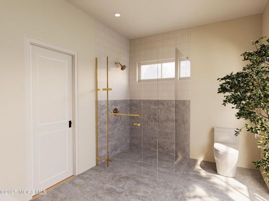 Bathroom, Interior, Recessed Lighting
