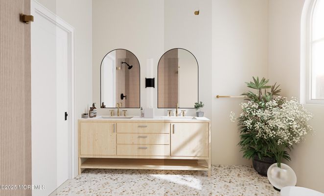 Bathroom, Dual Sink Vanities, Interior