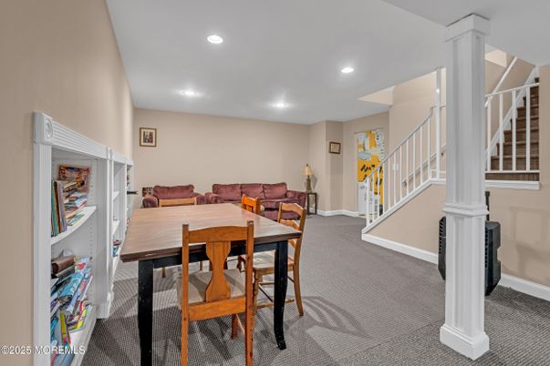 Dining room, Interior, Recessed Lighting