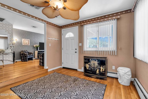 Fireplace, Interior, Wood Texture Flooring