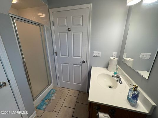 Bathroom, Dual Sink Vanities, Glass Shower, Interior
