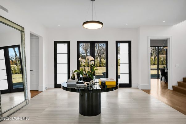 Interior, Pendant Lights, Recessed Lighting, Wood Texture Flooring
