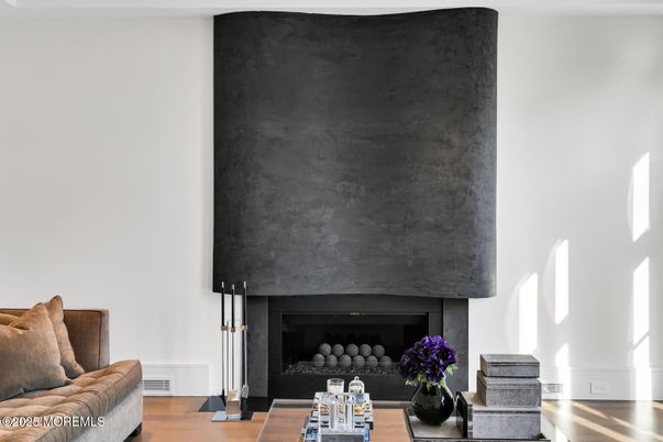 Fireplace, Interior, Wood Texture Flooring