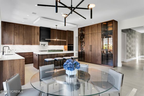 Dining room, Interior, Kitchen, Pendant Lights, Recessed Lighting