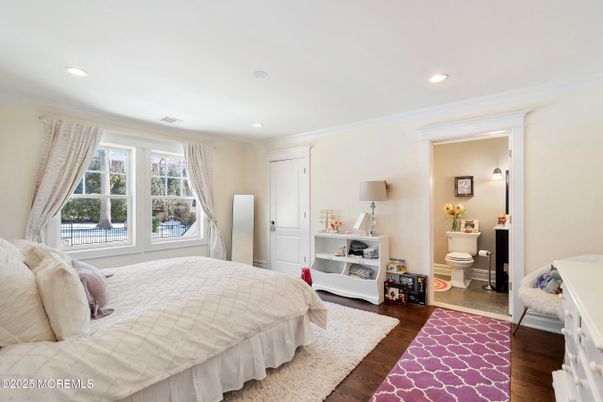 Bathroom, Bedroom, Interior, Recessed Lighting, Wood Texture Flooring