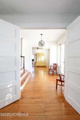 Chandelier, Interior, Wood Texture Flooring