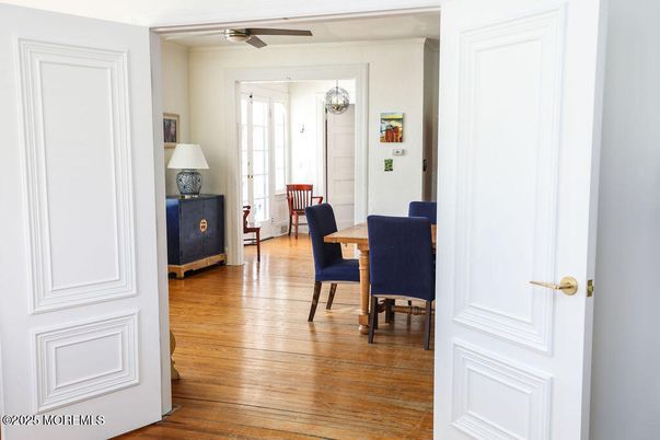 Dining room, Interior, Wood Texture Flooring